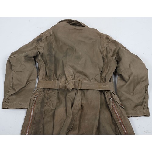 865 - WW2 RAF 41 Pattern Sidcot Flying Suit. A fair example of the RAF 41 pattern sidcot suit as used by R... 