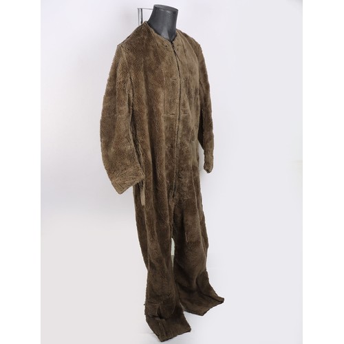 866 - WW2 RAF 30 Pattern Sidcot 'Teddy Bear' Liner, Rare & Attributed. A fair example of the RAF 30 pa... 