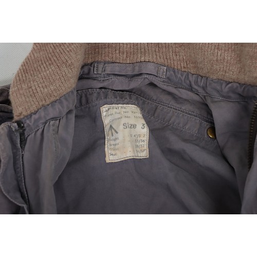 871 - RAF Beadon Flying Suits, Two examples. Two examples of the early lightweight RAF Beadon flying suits... 