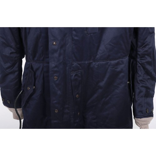 887 - Cold War Period Royal Navy Aircrew Electrical Heated Suit, Unissued. A very nice clean unissued exam... 