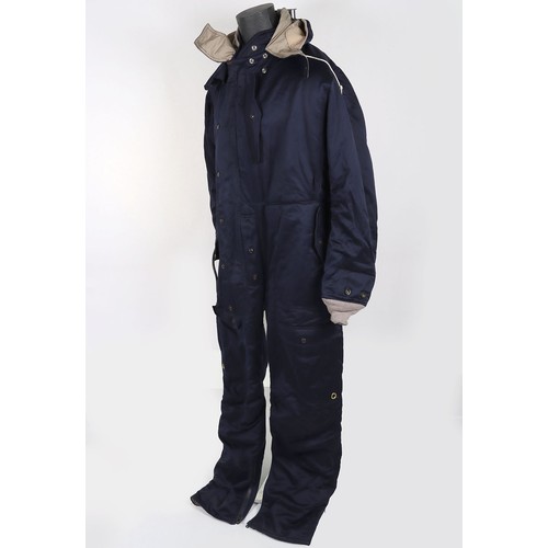 887 - Cold War Period Royal Navy Aircrew Electrical Heated Suit, Unissued. A very nice clean unissued exam... 