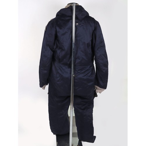 887 - Cold War Period Royal Navy Aircrew Electrical Heated Suit, Unissued. A very nice clean unissued exam... 