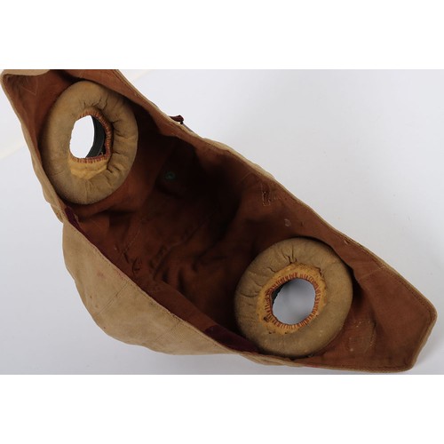 890 - WW2 RAF E Type Flying Helmet. A good unissued example of an E Type flying helmet as used by the RAF ... 