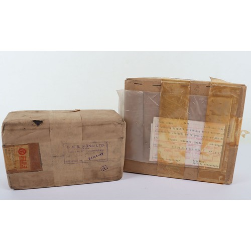 902 - WW2 RAF k Type Dinghy Hood, in Original Box of Issue, & 1970s RAF headset. Unissued. An original... 