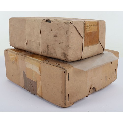 902 - WW2 RAF k Type Dinghy Hood, in Original Box of Issue, & 1970s RAF headset. Unissued. An original... 