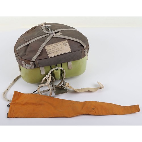 904 - Torpedo Parachute Pack, stencilled to the body 'PARACHUTE ASSY AT/0- TORPEDO' and serial numbers. Gr... 