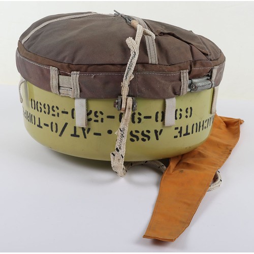 904 - Torpedo Parachute Pack, stencilled to the body 'PARACHUTE ASSY AT/0- TORPEDO' and serial numbers. Gr... 