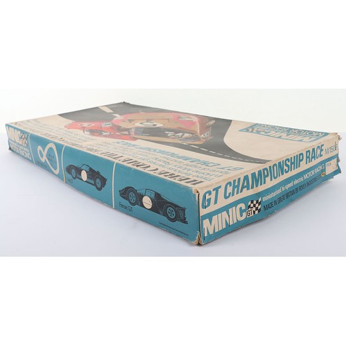 Tri-ang Minic GT miniaturised hi-speed electric motor racing set, boxed ...