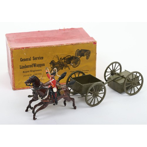 Britains set 1330, Royal Engineers General Service Limbered Wagon at ...