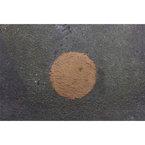 41 - WW1 British Steel Combat Helmet with Divisional Sign, interesting 2nd pattern example of a British W... 