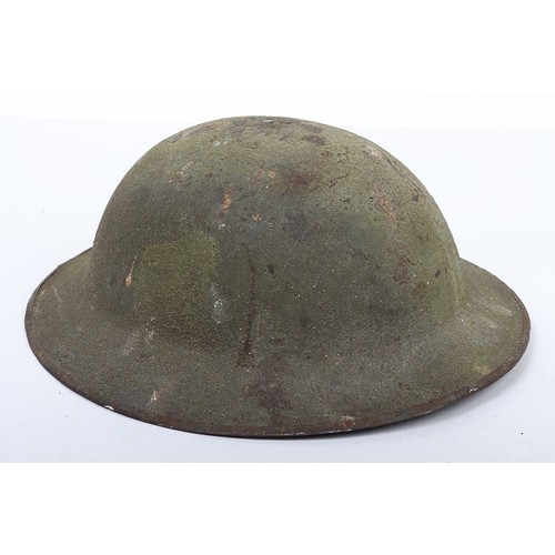 41 - WW1 British Steel Combat Helmet with Divisional Sign, interesting 2nd pattern example of a British W... 