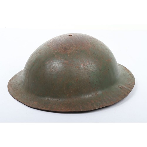 42 - WW1 British 'A' Pattern Steel Combat Helmet, interesting example of the very early pattern British s... 