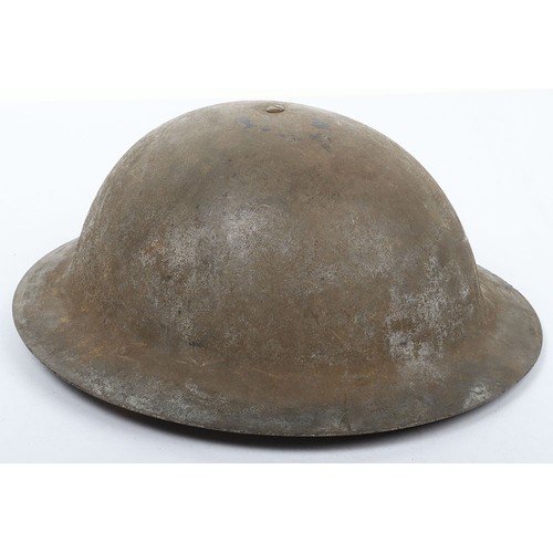 45 - WW1 British Steel Combat Helmet with Private Purchase Officers Liner System, good example of a Briti... 