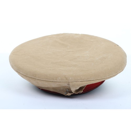 59 - A Staff Officers Forage Cap post 1903. In navy blue cloth with a scarlet welt, gold bullion Royal Cr... 