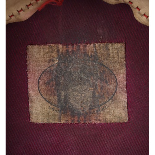 59 - A Staff Officers Forage Cap post 1903. In navy blue cloth with a scarlet welt, gold bullion Royal Cr... 