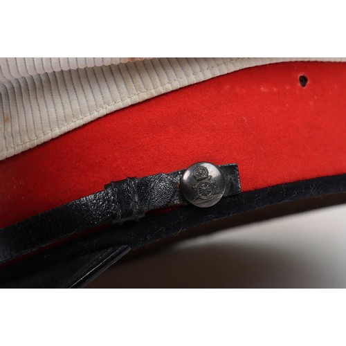 60 - Great War Period Royal Artillery Other Ranks Dress Peaked Cap. A fair example of the Royal Artillery... 
