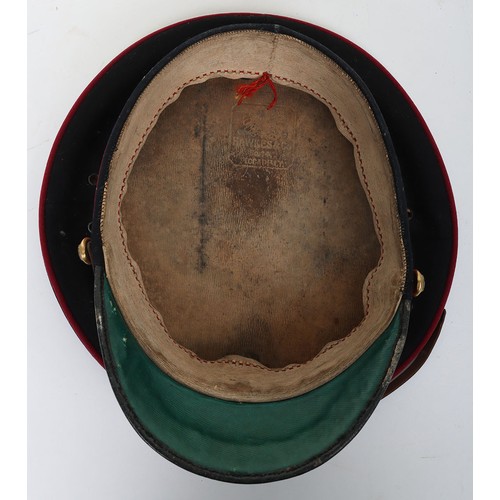 65 - Early 20th Century Royal Army Medical Corps Officers Peaked Cap. A nice early example of a RAMC offi... 