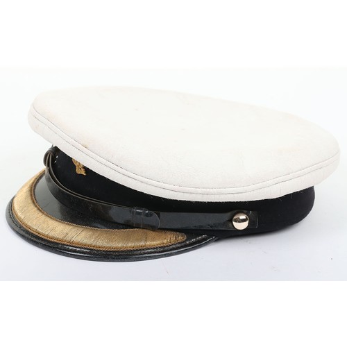 66 - 13th/18th Hussars Officers Dress Peaked Cap. A post war EIIR 13th/18th Hussars officers peaked cap. ... 