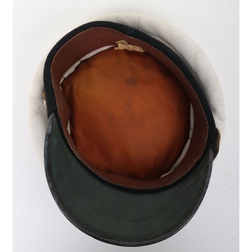 66 - 13th/18th Hussars Officers Dress Peaked Cap. A post war EIIR 13th/18th Hussars officers peaked cap. ... 