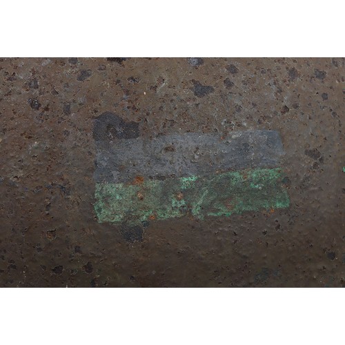 47 - WW1 Kings Royal Rifle Corps Regimentally and Battalion Marked Steel Combat Helmet, interesting examp... 