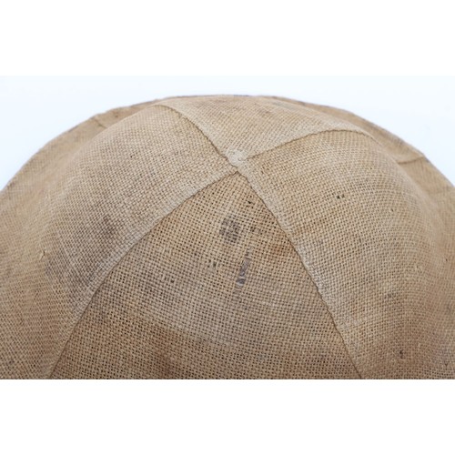 49 - Representation of a WW1 British / American Trench Helmet, being a repainted brodie shell which has a... 