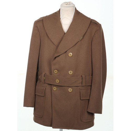 243 - WW2 US Officers 'Mackinway' Jacket, fine example of a 1942 dated officers doeskin wool Mackinway pat... 