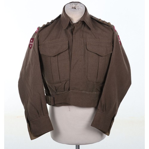 244 - WW2 Royal Army Medical Corps Southern Command Officers War Aid Battle Dress Blouse, fine example of ... 