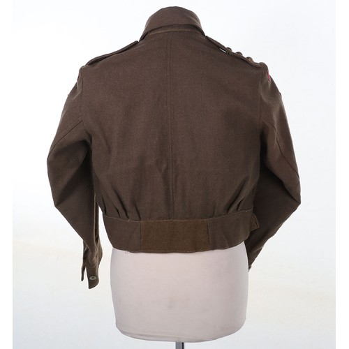 244 - WW2 Royal Army Medical Corps Southern Command Officers War Aid Battle Dress Blouse, fine example of ... 