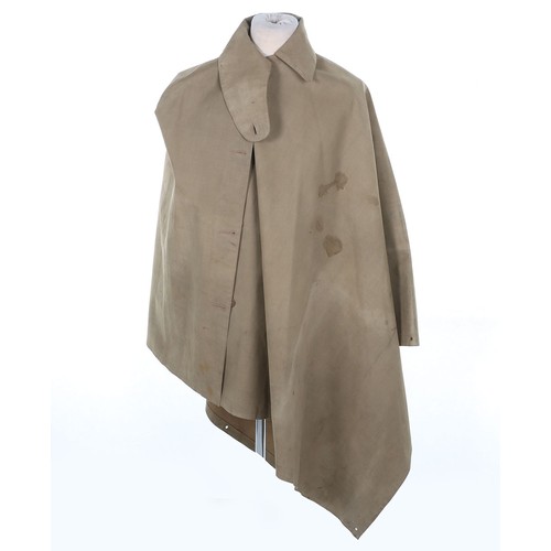 248 - WW2 British Army Issue Rain Cape. A good clean example of a WW2 period British rain cape / poncho. R... 