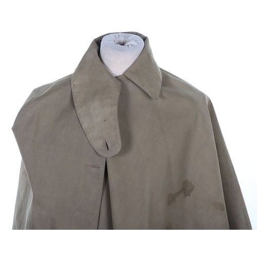 248 - WW2 British Army Issue Rain Cape. A good clean example of a WW2 period British rain cape / poncho. R... 