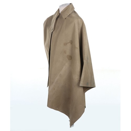 248 - WW2 British Army Issue Rain Cape. A good clean example of a WW2 period British rain cape / poncho. R... 