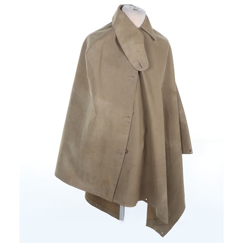 248 - WW2 British Army Issue Rain Cape. A good clean example of a WW2 period British rain cape / poncho. R... 