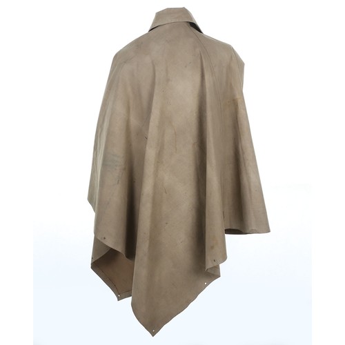 248 - WW2 British Army Issue Rain Cape. A good clean example of a WW2 period British rain cape / poncho. R... 