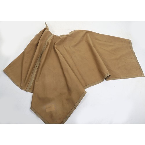 248 - WW2 British Army Issue Rain Cape. A good clean example of a WW2 period British rain cape / poncho. R... 