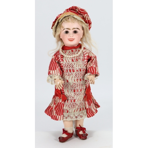 56 - An extremely rare Jumeau 203 bisque head character doll from the ‘Series Fantastic’, size 4, French ... 