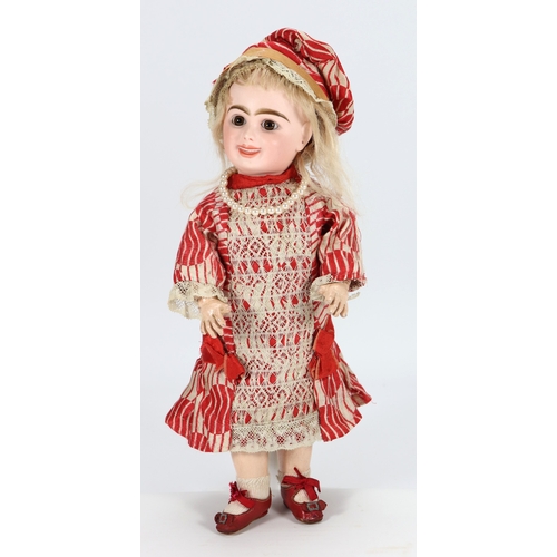 56 - An extremely rare Jumeau 203 bisque head character doll from the ‘Series Fantastic’, size 4, French ... 