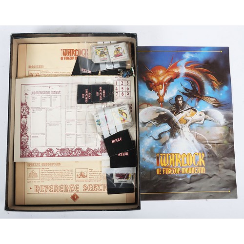 Collection of Five Vintage Board Games and Fantasy Games. Including ...