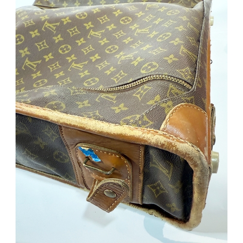 105 - Louis Vuitton Vintage Garment Bag Travel Luggage