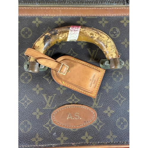 110 - Louis Vuitton Vintage Monogram Stratos Travel Bag