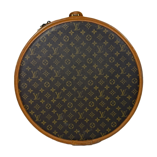 111 - Louis Vuitton Vintage Monogram French Company Hat Box