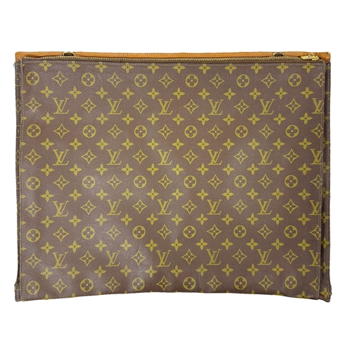 116 - Louis Vuitton Vintage Monogram Documents Clutch Bag