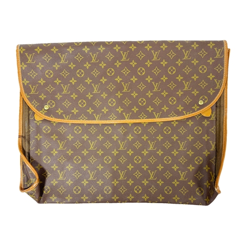 117 - Louis Vuitton Vintage Coated Canvas Monogram Flat Insert for Trunk/Travel