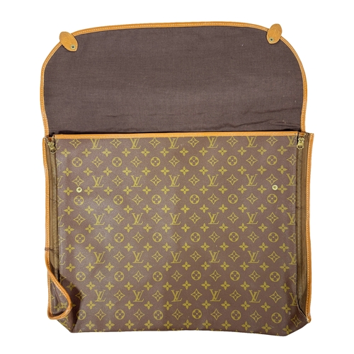 117 - Louis Vuitton Vintage Coated Canvas Monogram Flat Insert for Trunk/Travel