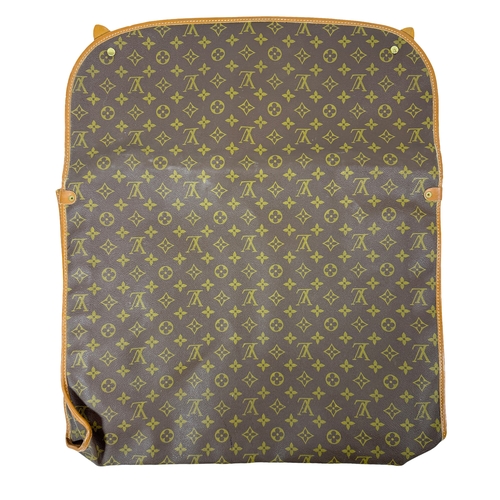 117 - Louis Vuitton Vintage Coated Canvas Monogram Flat Insert for Trunk/Travel