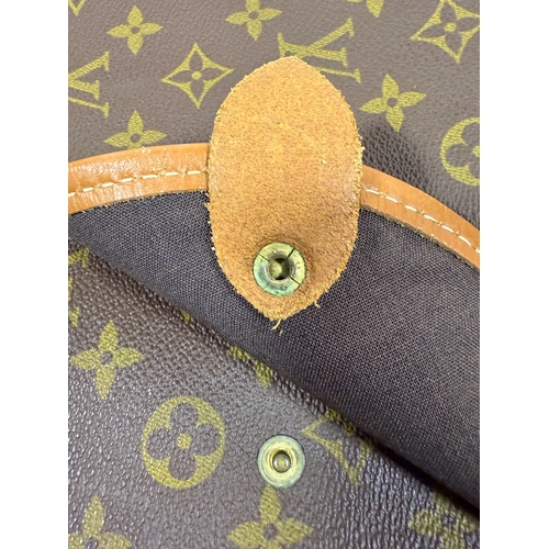 117 - Louis Vuitton Vintage Coated Canvas Monogram Flat Insert for Trunk/Travel