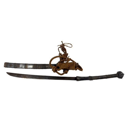 15 - An Antique Burmese sword.