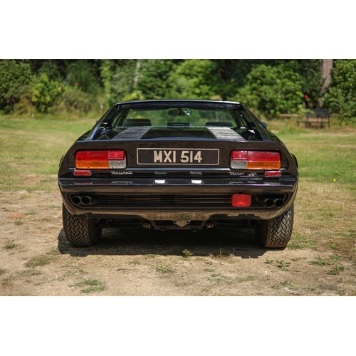118 - 1982 Maserati Merak SS                                     Registration Number: MXI 514Chassis Numbe... 