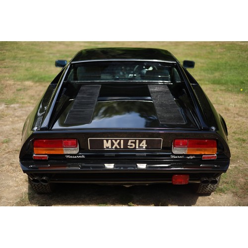 118 - 1982 Maserati Merak SS                                     Registration Number: MXI 514Chassis Numbe... 
