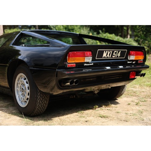 118 - 1982 Maserati Merak SS                                     Registration Number: MXI 514Chassis Numbe... 