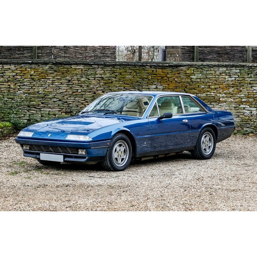 117 - 1989 Ferrari 412i                                           Registration Number: F490 TLYChassis Num... 